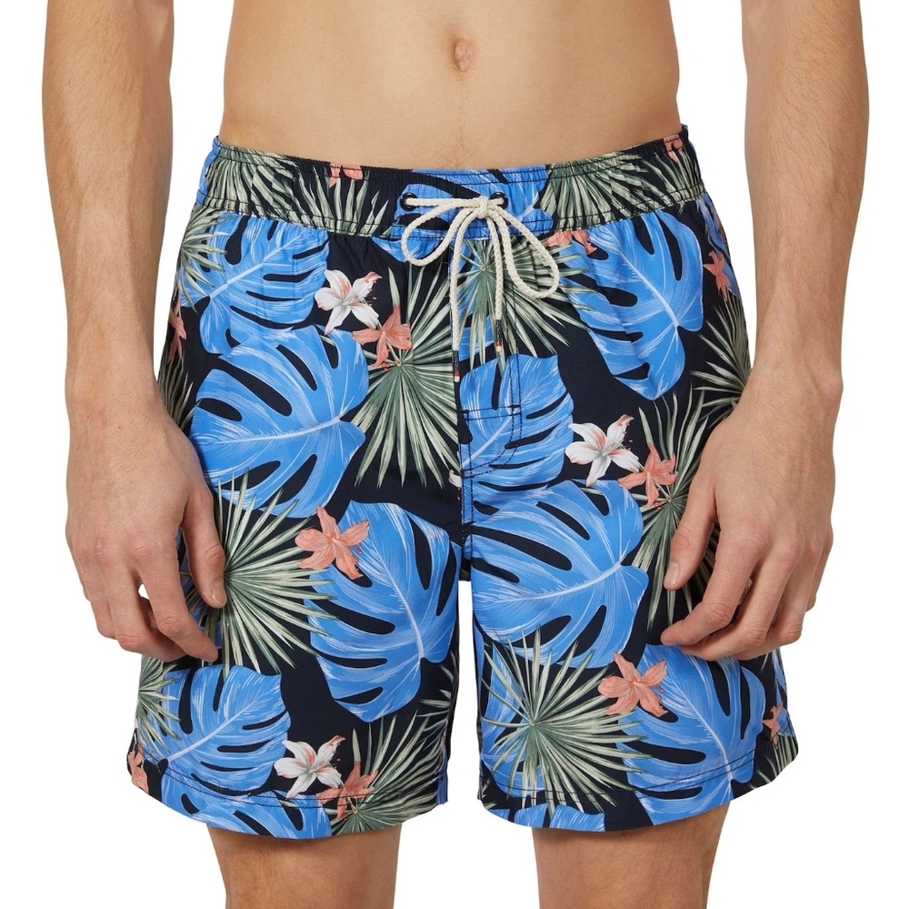 Dockers Men's Harbor Caribbean Swim Short Swim Trunk Size Medium NEW